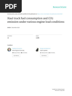 Haul Truck Fuel Consumption - Published