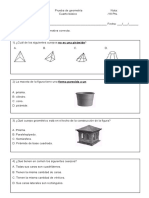 Prueba de Geometria Cuerpos, Vistas, Redes