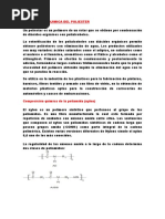 Composicion Quimica Del Poliester