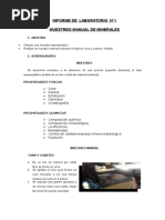 Primer Informe de Laboratorio de Preparacion Mecanica