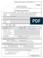 PAN Correction Form