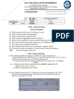 Question Paper-1 - FEA Model Exam