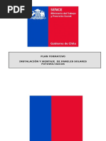 PLAN FORMATIVO Instalacion de Paneles Fotovoltaicos