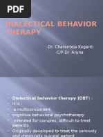 Dialectical Behaviour Therapy