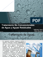 Tratamiento No Convencionales de Aguas