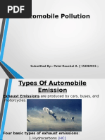 Automobile Pollution