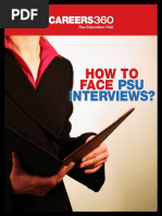 How To Face PSU Interviews