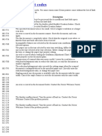 Xerox Printer Fault Codes