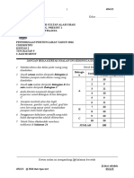 Peperiksaan Pertengahan Tahun Kertas 2 Kimia Tingkatan 5