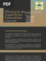 Eficiencia de Superficies Extendidas