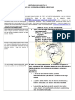 WebQuest N.3. Origen Del Hombre Americano