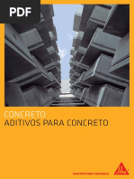 Brochure Aditivos para Concreto PDF