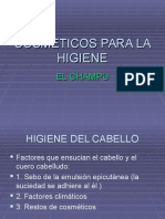 Cosméticos de Higiene Capilar