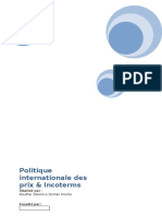 La Politique International de Prix