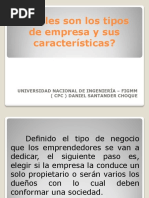 Tipos de Empresas