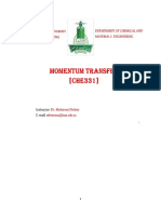 Momentum Transfer ChE 331