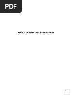 Auditoria de Almacen 