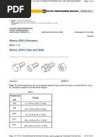 Metric (ISO) Fasteners: Torque Specifications