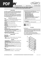 Fsd36 Combination Fire and Smoke Damper