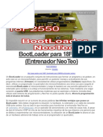 BootLoader para 18F2550 (Entrenador NeoTeo)