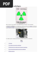 Protección Radiológica