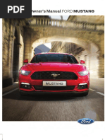 2016 Ford Mustang Manual