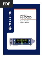 Nellcor N-550 - Service Manual