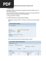 Traspaso de Libre Utilización A Elemento PEP