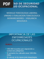 Módulo III Toxicologia Laboral