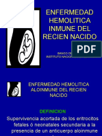 Enfermedad Hemolitica Del Recien Nacido