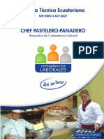 Chef Pastelero - Panadero PDF