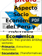 Capítulo 03 Aspecto Socio Económico Del Perú y Lambayeque