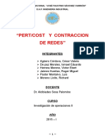 Monografia Contraccion de Redes y Pert Cost