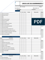 Check List de Tractos y Vehiculos Menores