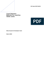 Crack Detection Methods For Lead-Free Solder Joints: Milos Dusek & Christopher Hunt