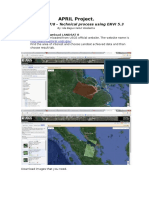 APRIL Project - Landsat Technical Process