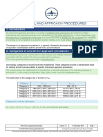 Ifr Arrival and Approach Procedures: Category V V