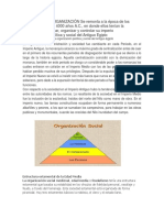 ORIGEN de LA ORGANIZACIÓN Se Remonta A La Época de Los Egipcios Hace Unos 4000 Años A