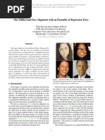 Kazemi One Millisecond Face 2014 CVPR Paper