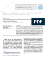 CFD Simulation of Dust Particle Removal Efficiency of A Venturi Scrubber in CFX