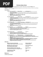 Resume of Christizie241979