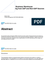 SAP Business Warehouse Data Provisioning From SAP and Non-SAP Sources