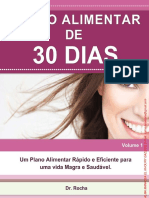 Plano Alimentar 30 Dias DR Rocha Rev G