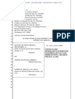 Melendres # 1685 - DOJ Memorandum in Response To Findings of Fact