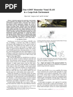 Real-Time 6-DOF Monocular Visual SLAM in A Large-Scale Environment