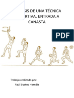 Análisis de Una Técnica Deportiva. Entrada A Canasta