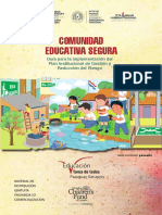 Guía "Comunidad Educativa Segura" 