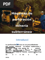 Maquinas de Perforacion Minera Subterranea 1