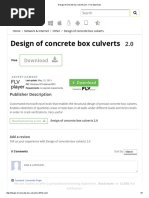 Design of Concrete Box Culverts 2 PDF