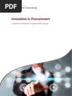 Innovation in Procurement